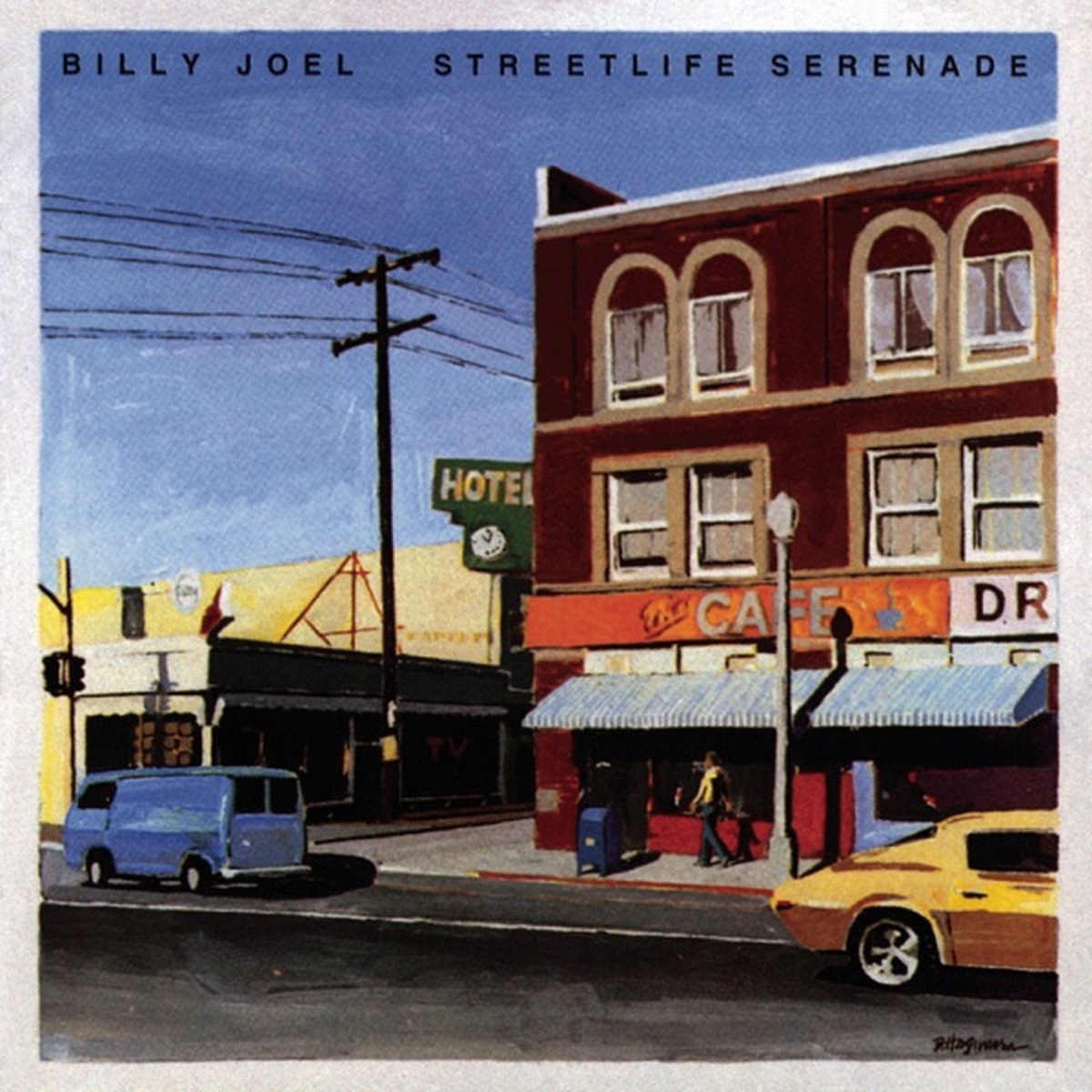 Streetlife Serenade by Billy Joel album cover