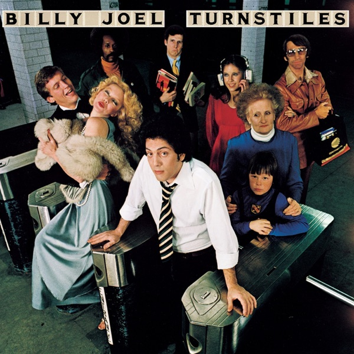 Turnstiles by Billy Joel album cover
