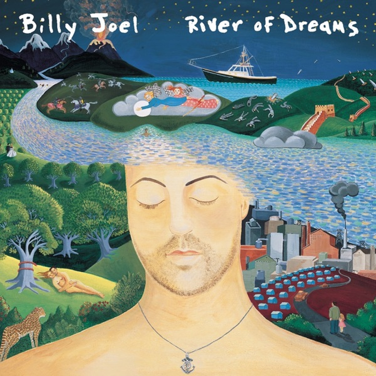 River of Dreams by Billy Joel album cover