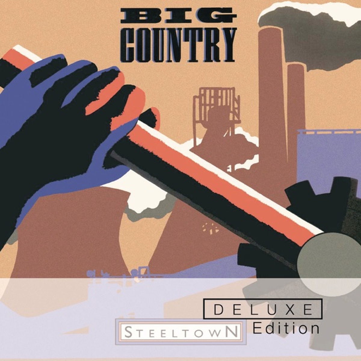 Steeltown by Big Country album cover