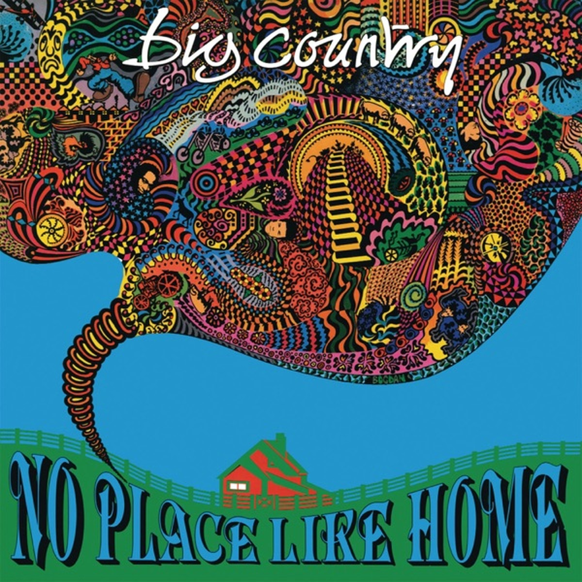 No Place Like Home by Big Country album cover