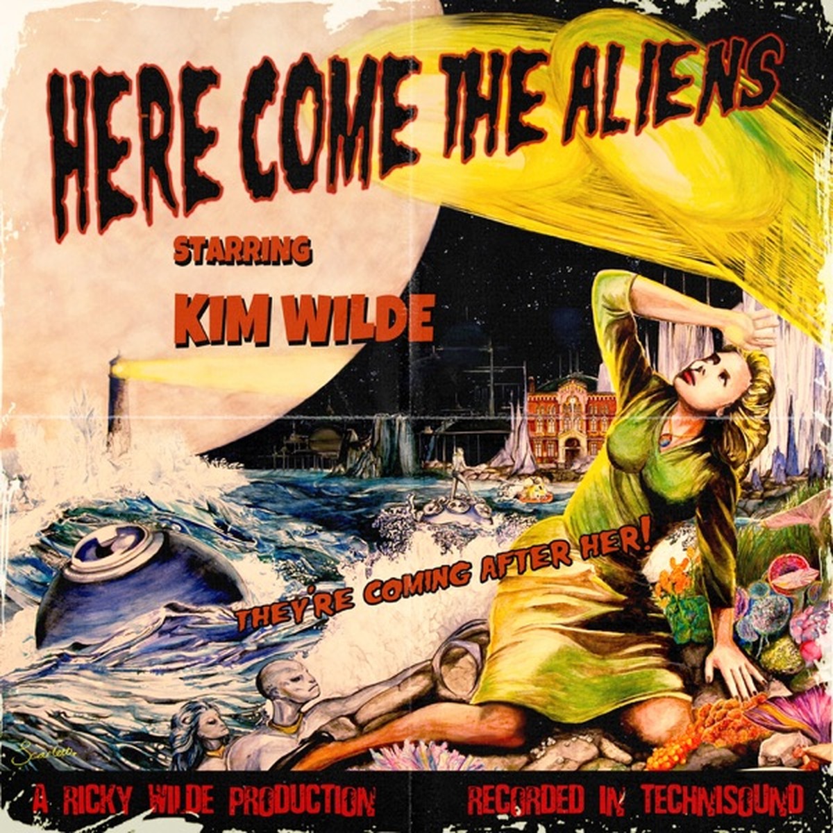Here Come the Aliens by Kim Wilde album cover