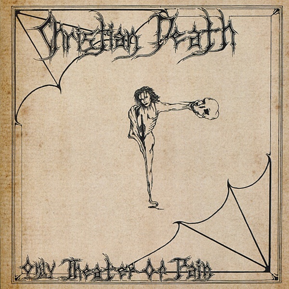 Only Theatre of Pain by Christian Death album cover