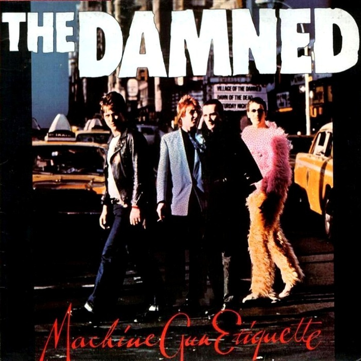 Machine Gun Etiquette by The Damned album cover