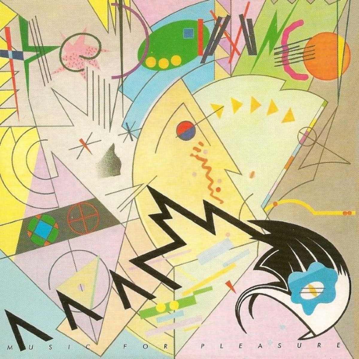 Music for Pleasure by The Damned album cover