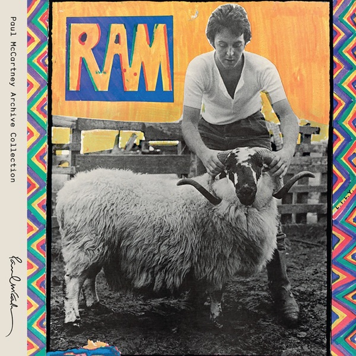 Ram by Paul McCartney and Linda McCartney album cover