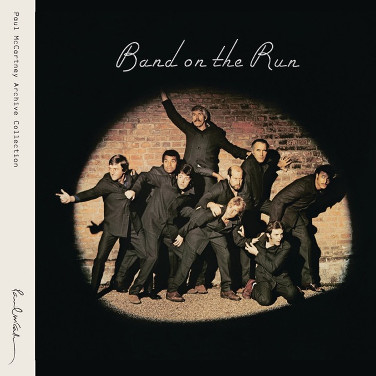 Band on the Run by Paul McCartney and Wings album cover