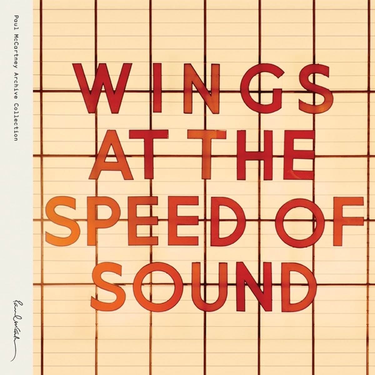 Wings at the Speed of Sound by Paul McCartney and Wings album cover