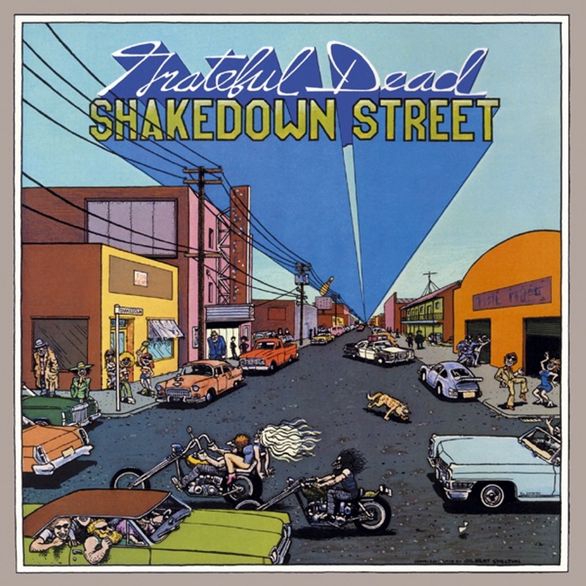 Shakedown Street by Grateful Dead album cover
