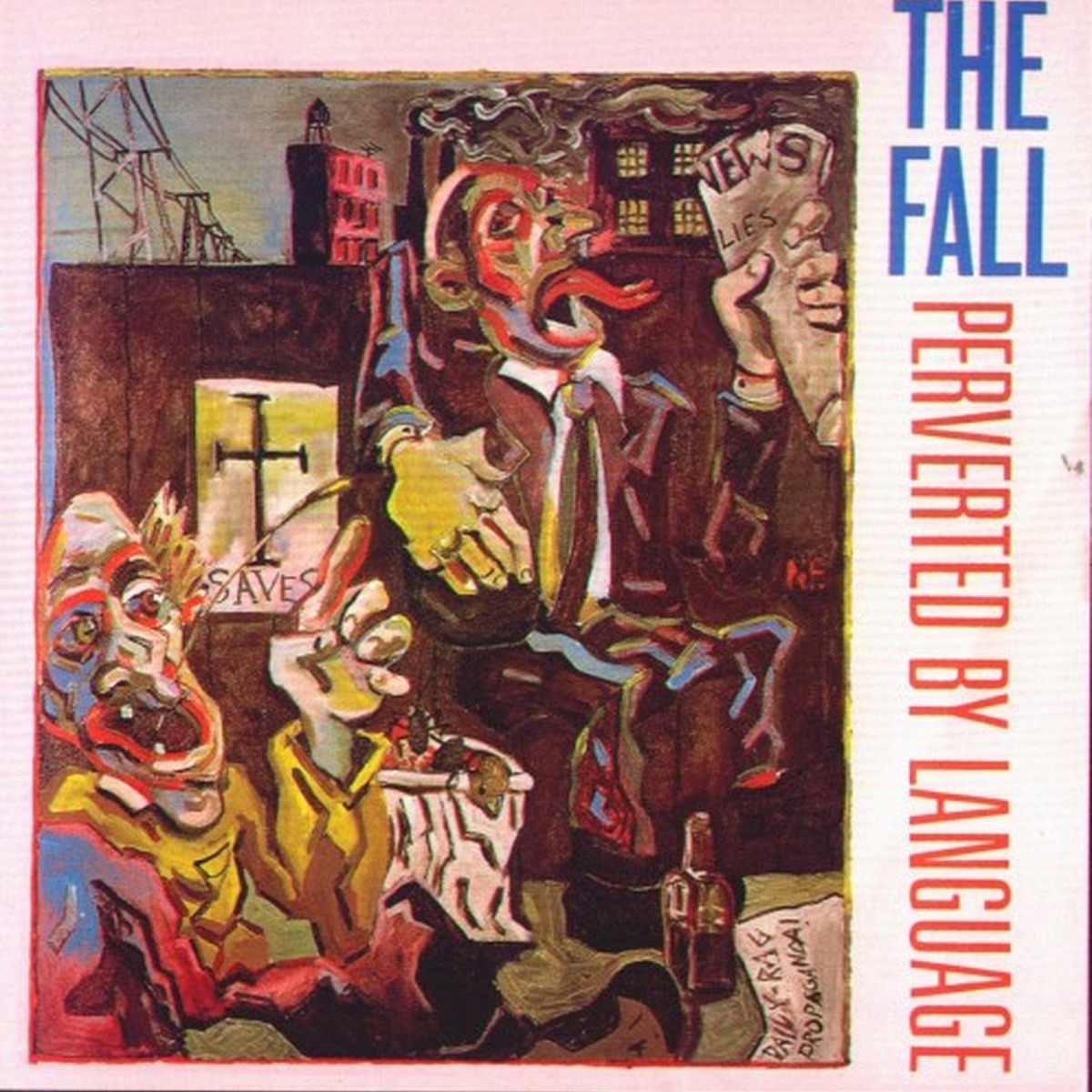 Perverted by Language by The Fall album cover