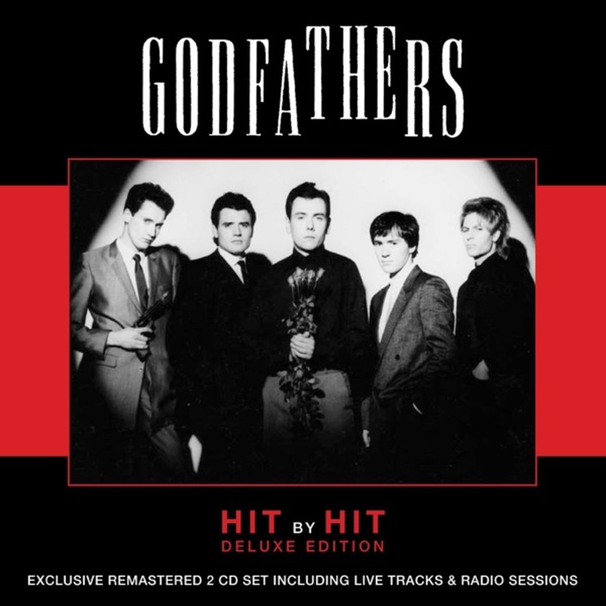 Hit by Hit by The Godfathers album cover