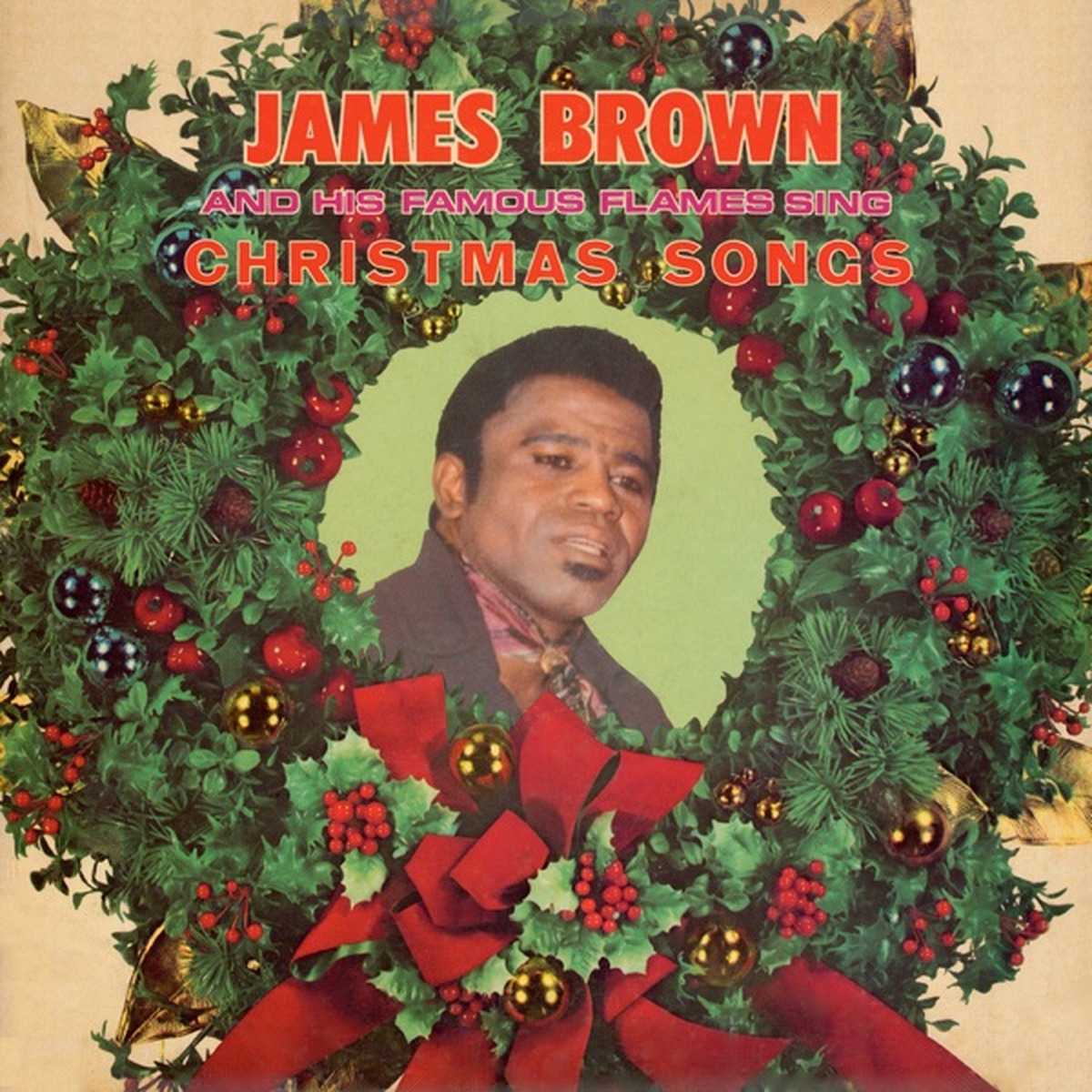 James Brown Sings Christmas Songs by James Brown album cover