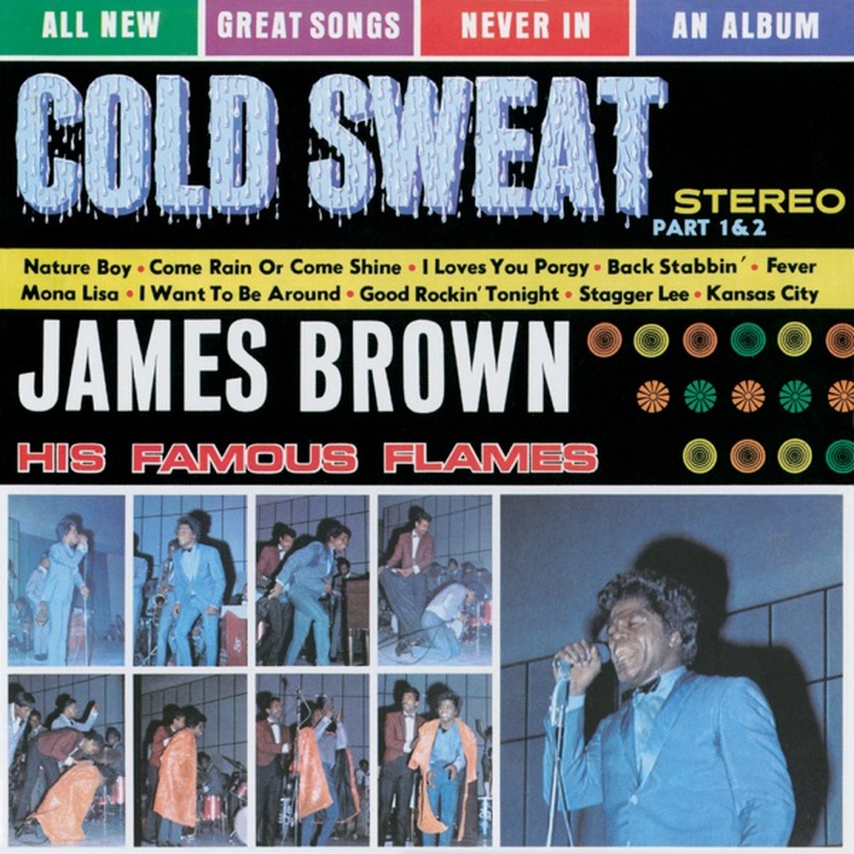 Cold Sweat by James Brown and The Famous Flames album cover