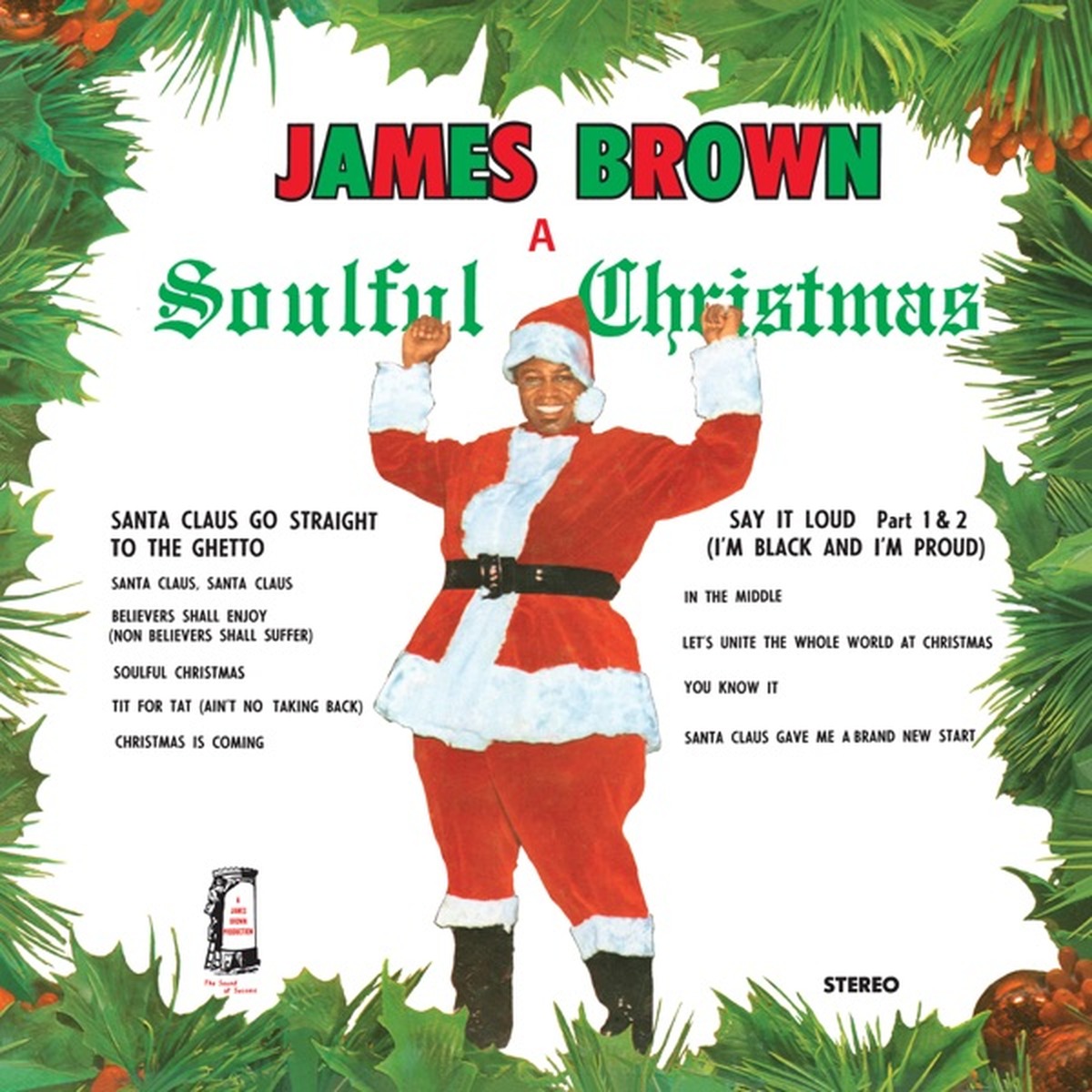 A Soulful Christmas by James Brown album cover