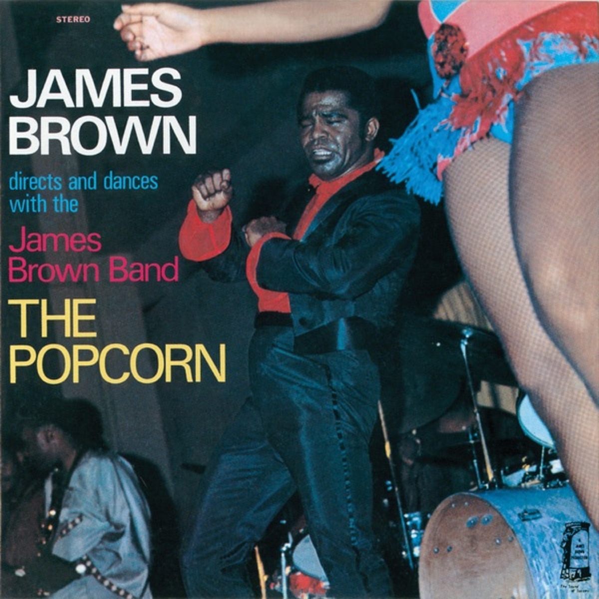 The Popcorn by James Brown album cover