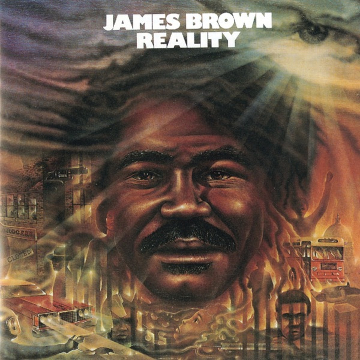 Reality by James Brown album cover