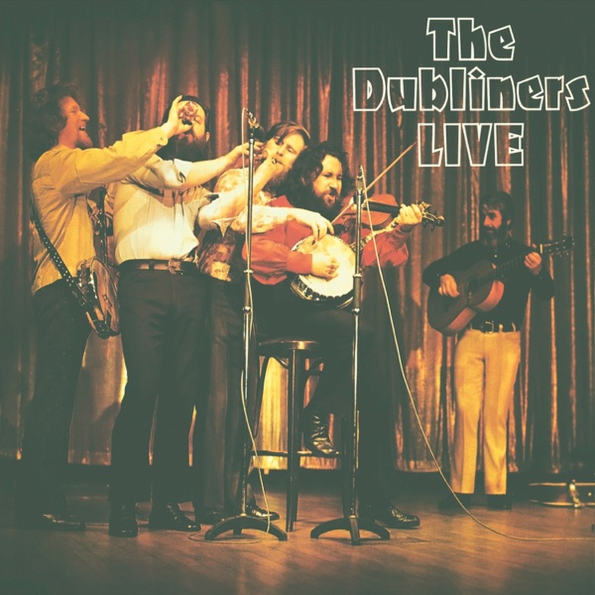 Live (The Dubliners album) by The Dubliners album cover