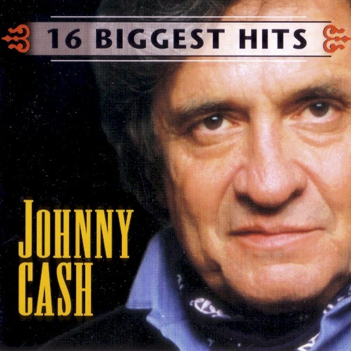 16 Biggest Hits by Johnny Cash album cover