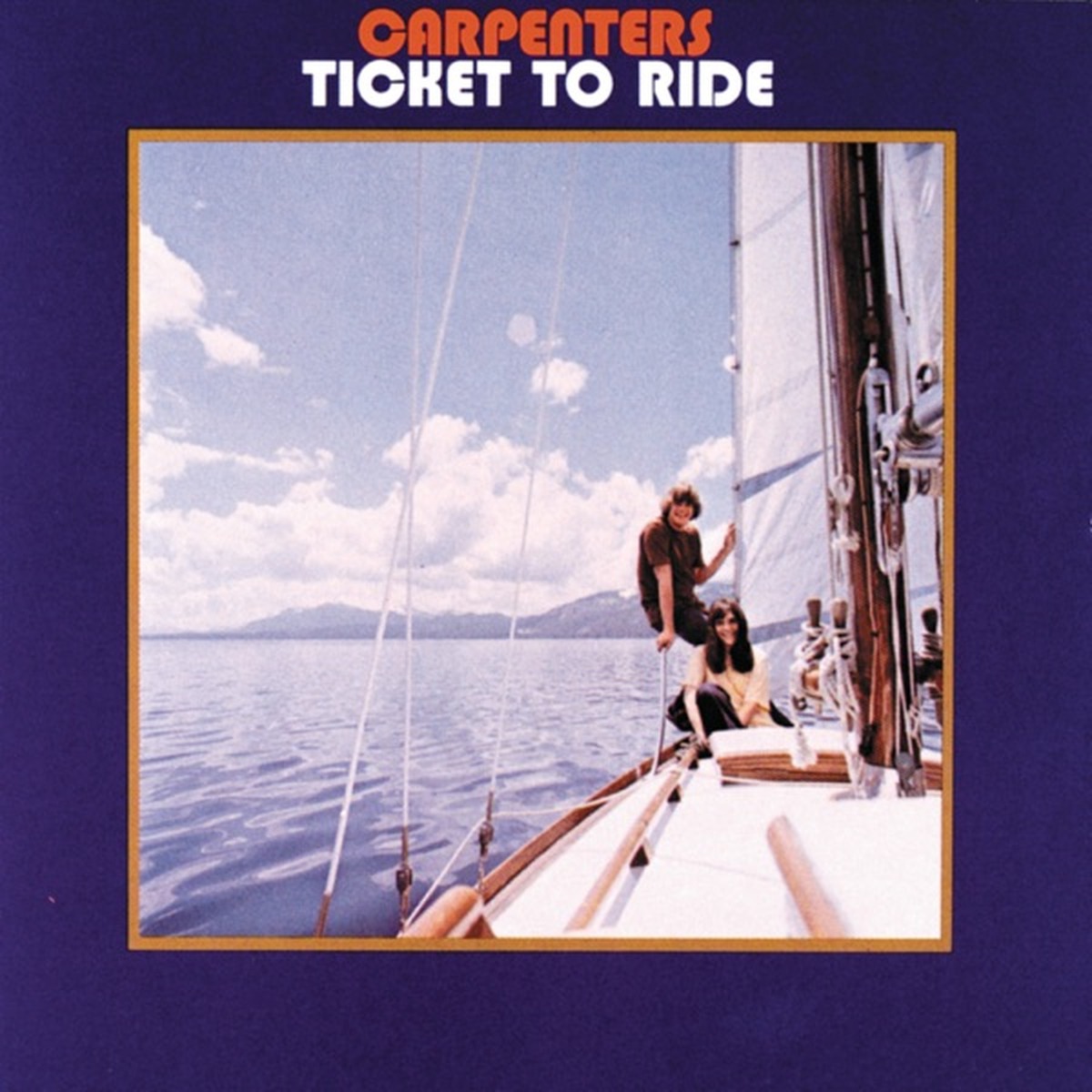 Ticket to Ride by The Carpenters album cover