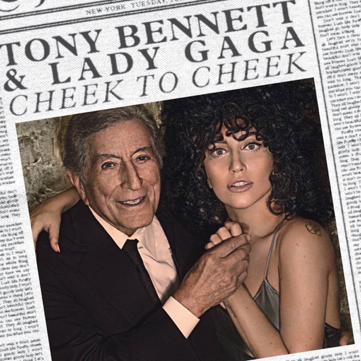 Cheek to Cheek (album) by Tony Bennett and Lady Gaga album cover