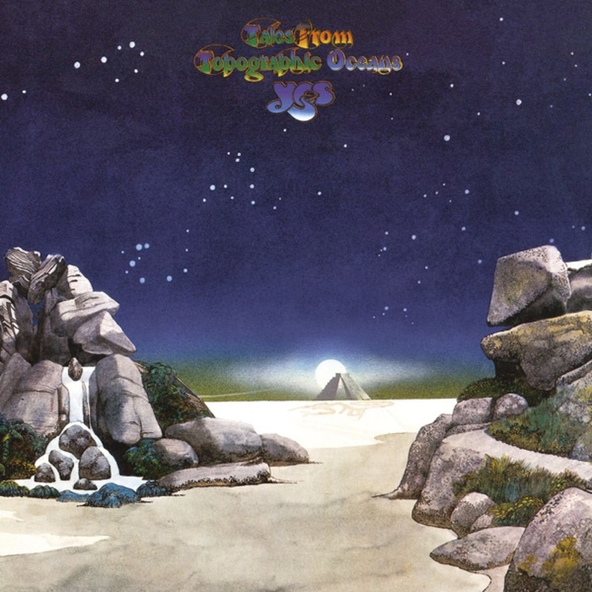 Tales from Topographic Oceans by Yes album cover