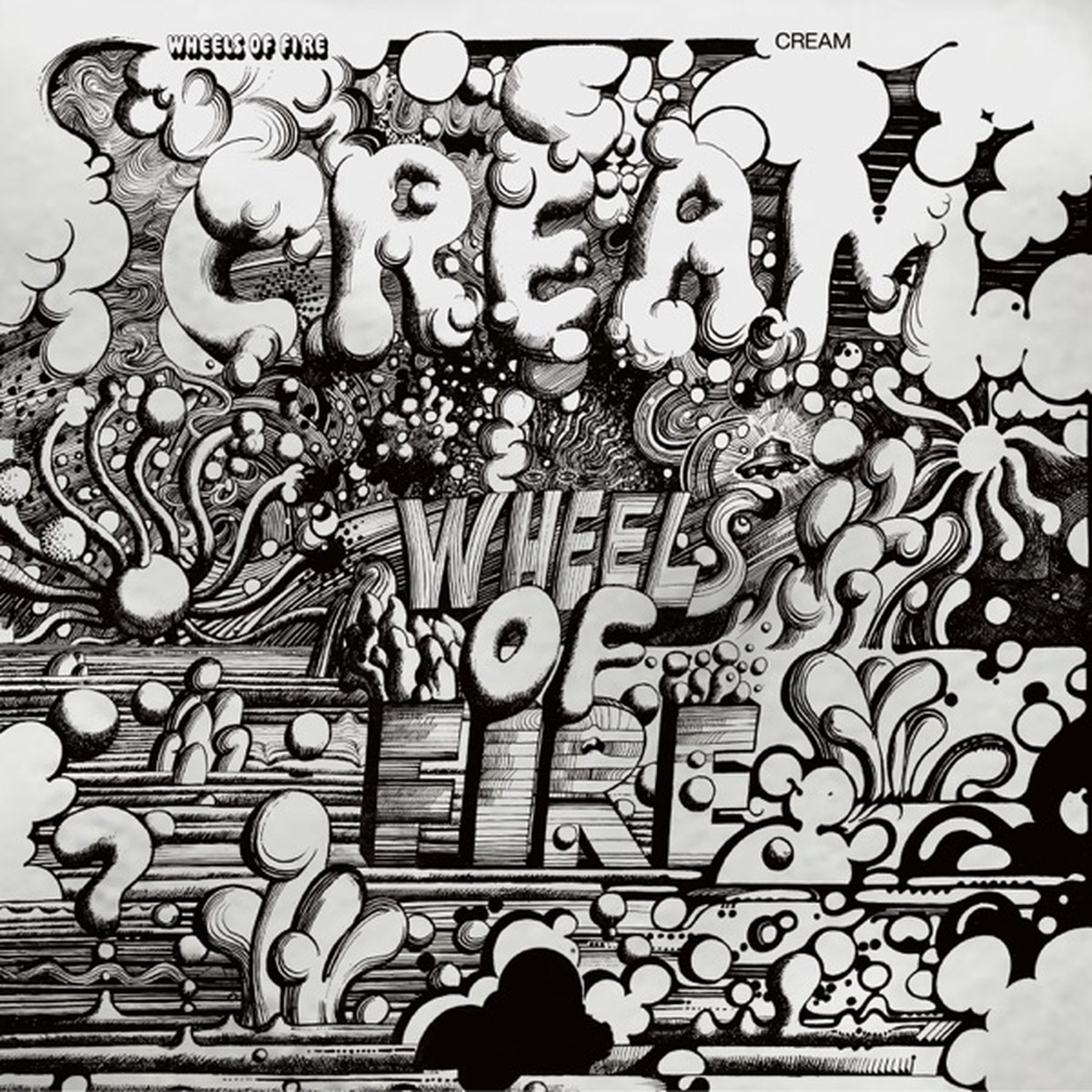 Wheels of Fire by Cream album cover