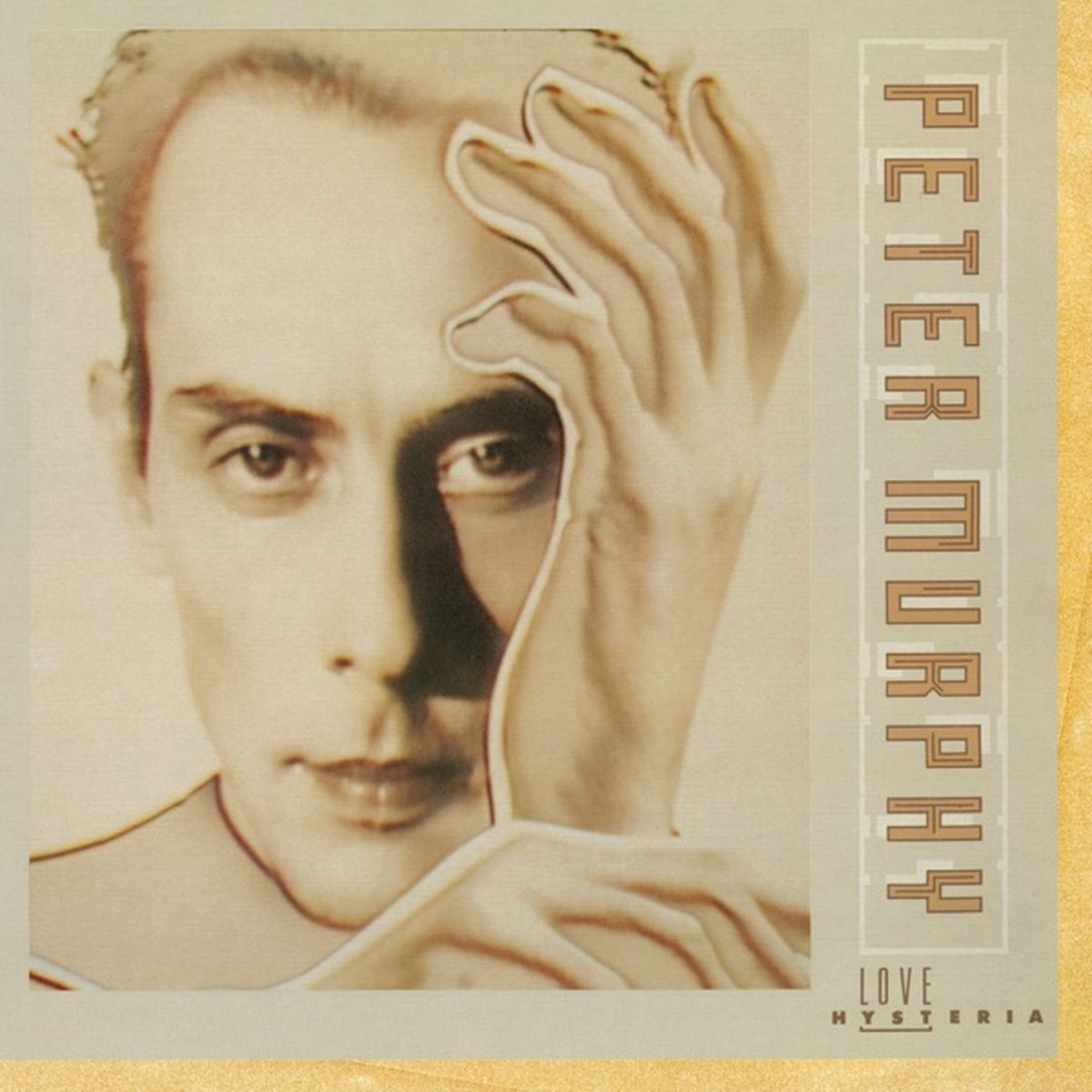 Love Hysteria by Peter Murphy album cover