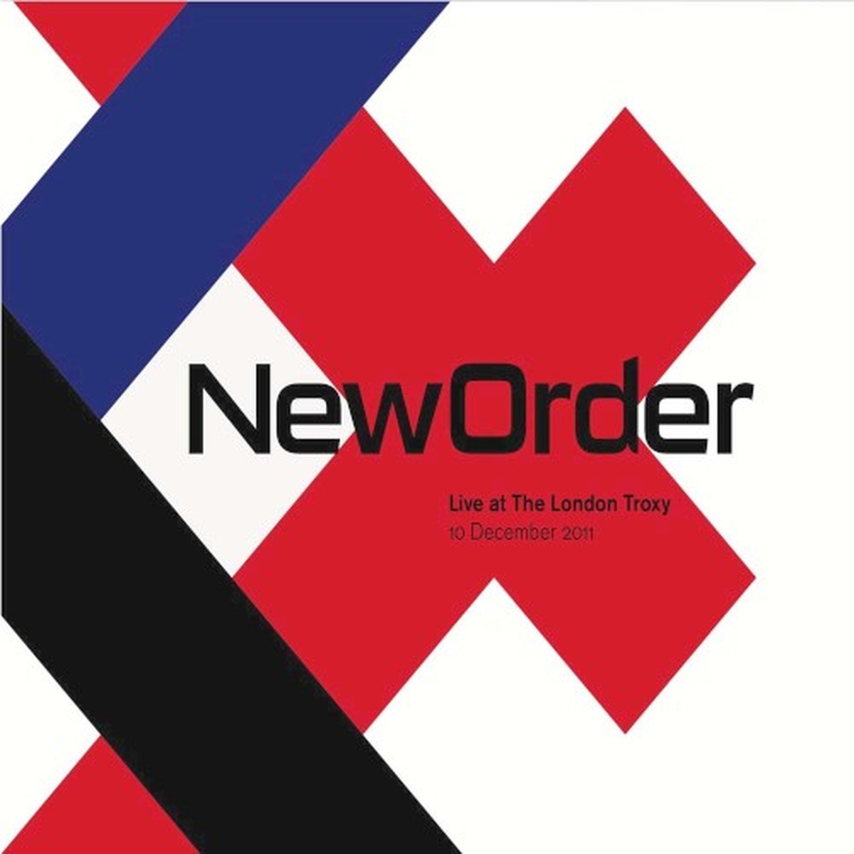 Live at the London Troxy by New Order album cover
