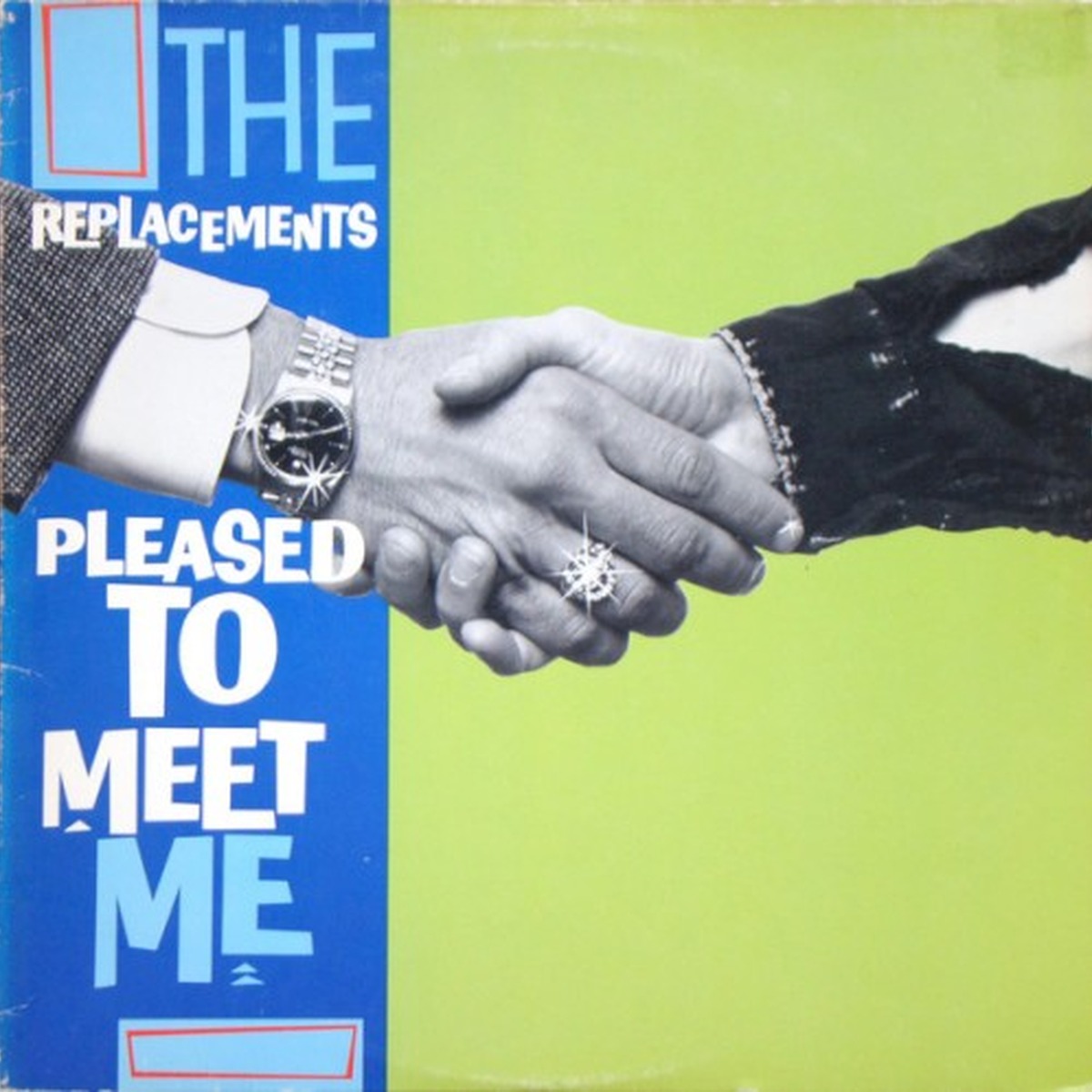 Pleased to Meet Me by The Replacements album cover
