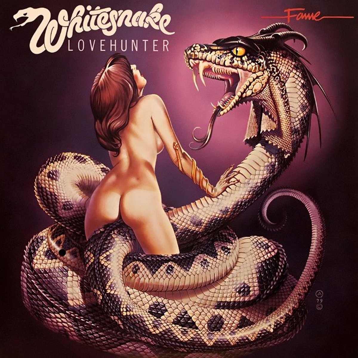 Lovehunter by Whitesnake album cover