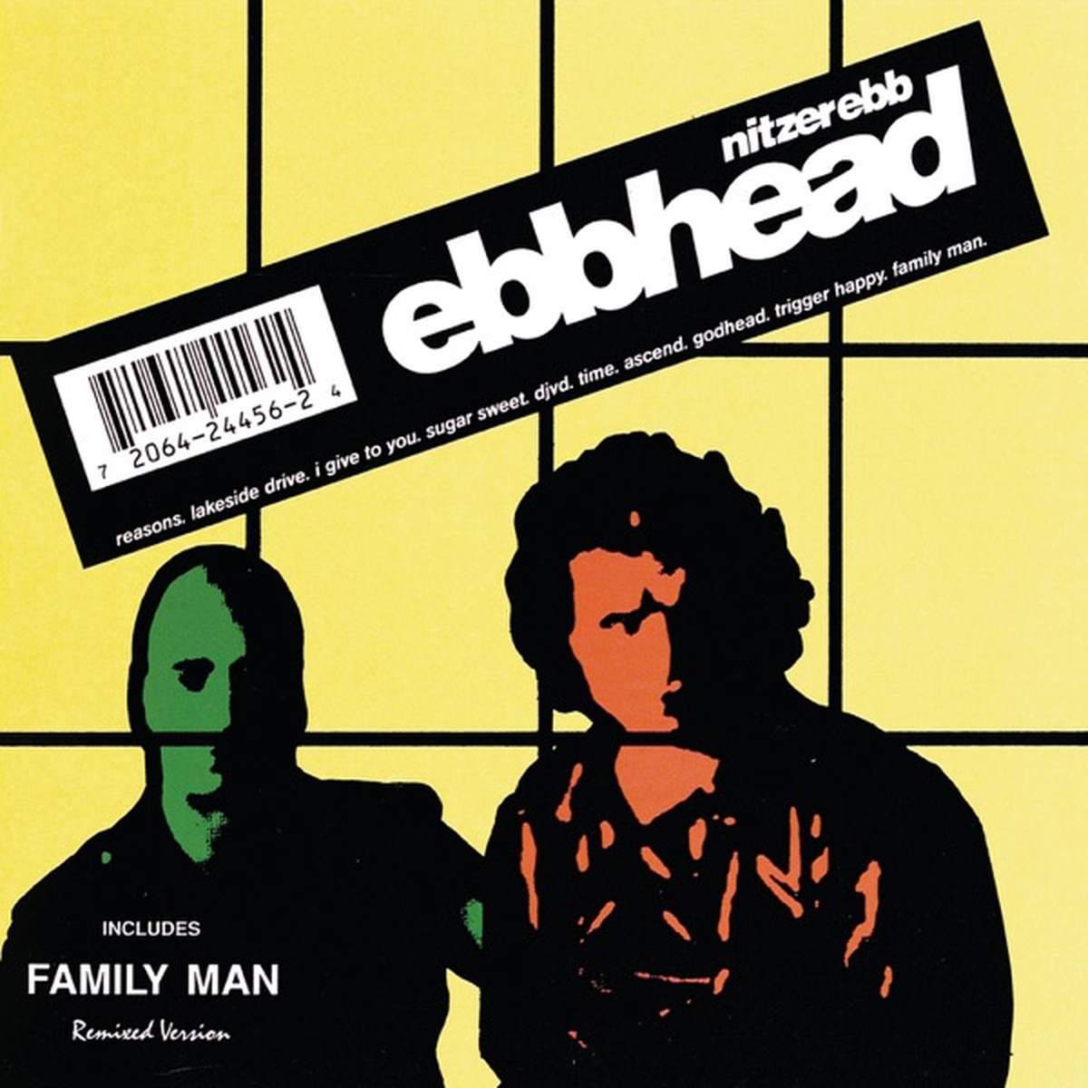 Ebbhead by Nitzer Ebb album cover