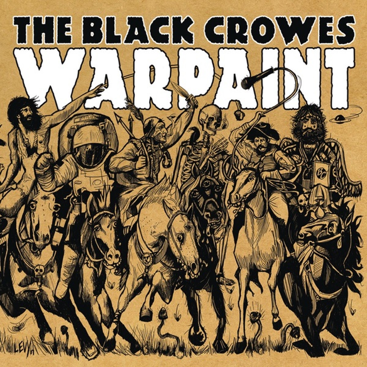 Warpaint by The Black Crowes album cover