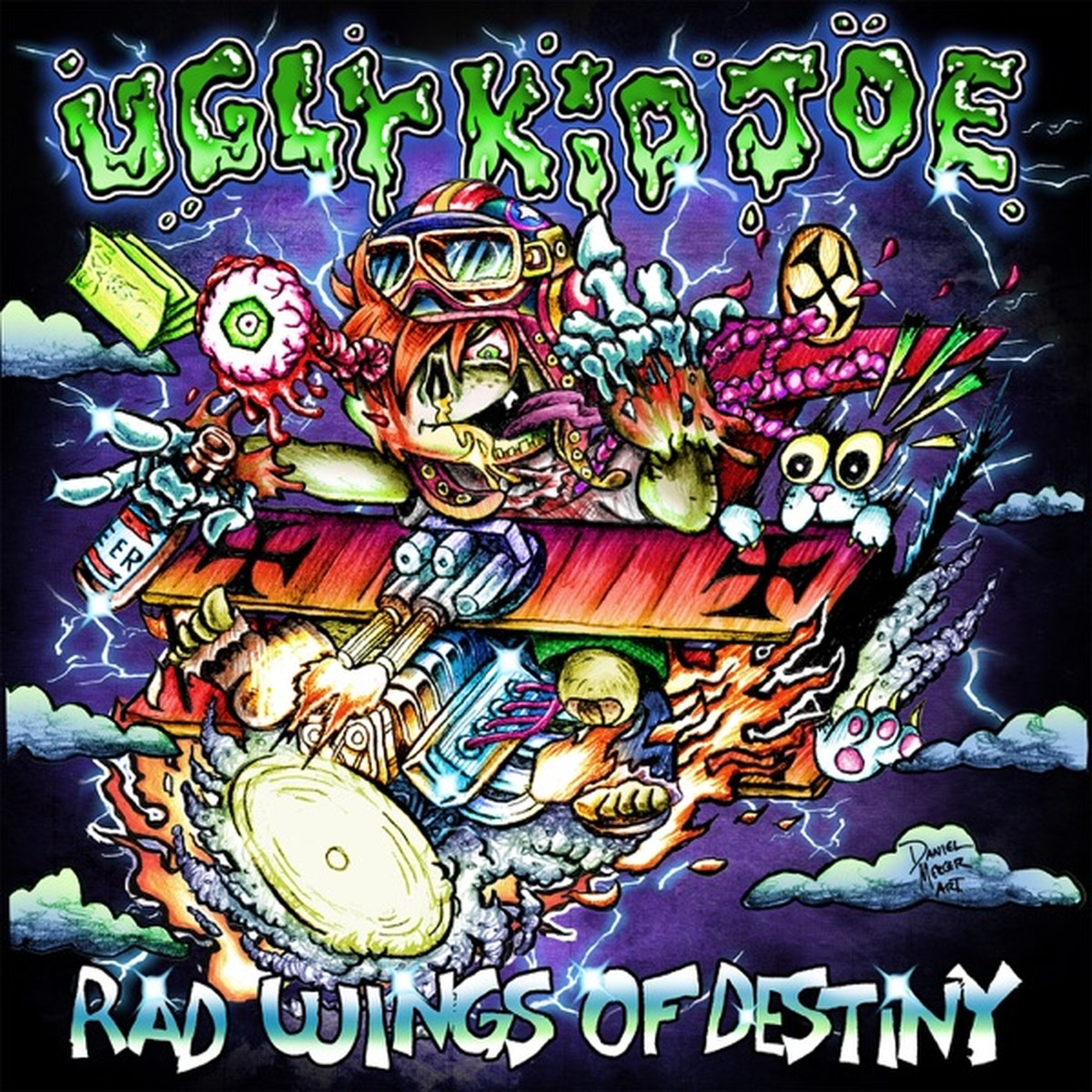 Rad Wings of Destiny by Ugly Kid Joe album cover