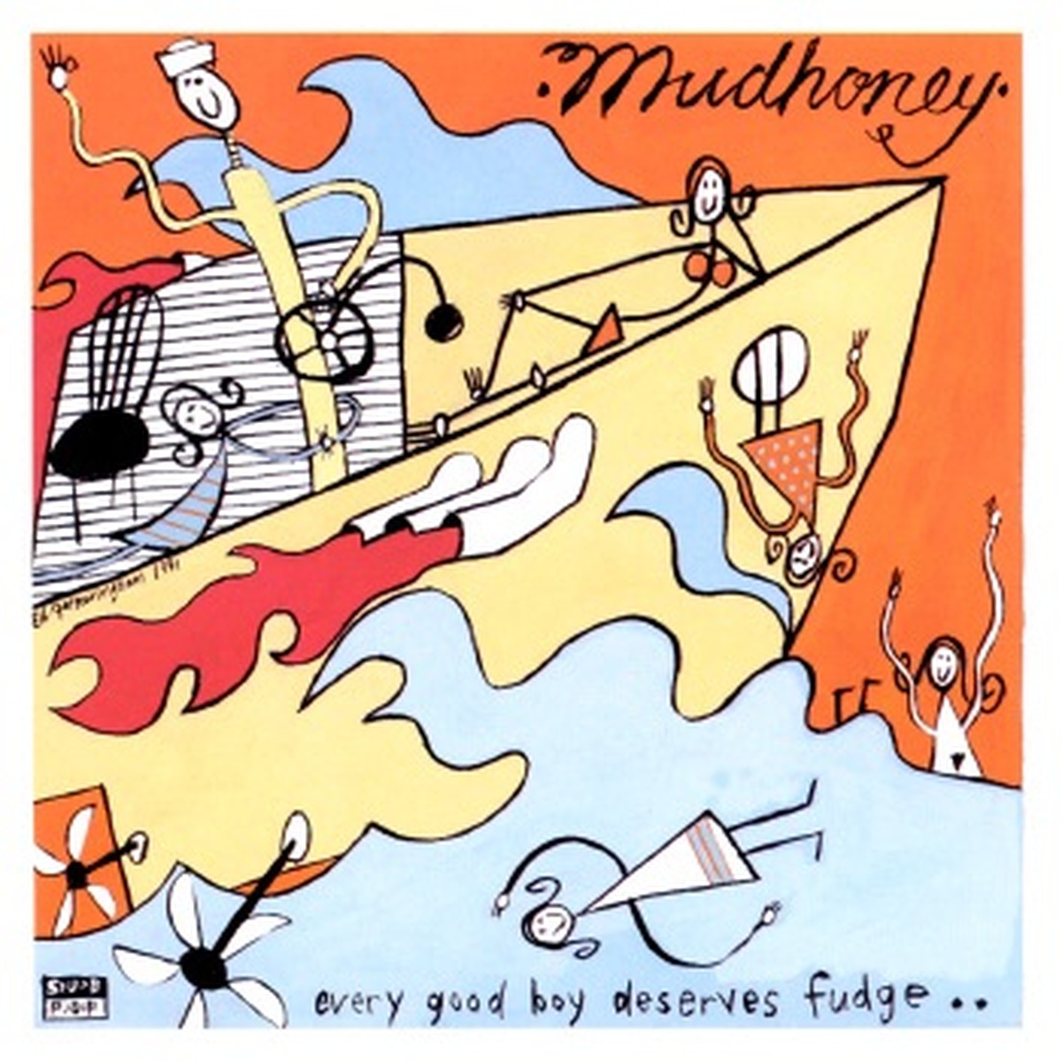 Every Good Boy Deserves Fudge by Mudhoney album cover