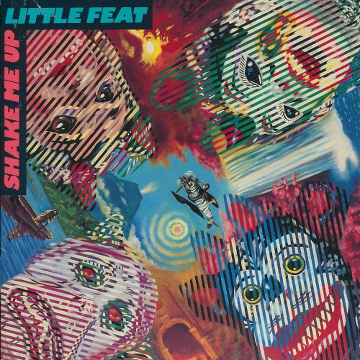 Shake Me Up by Little Feat album cover