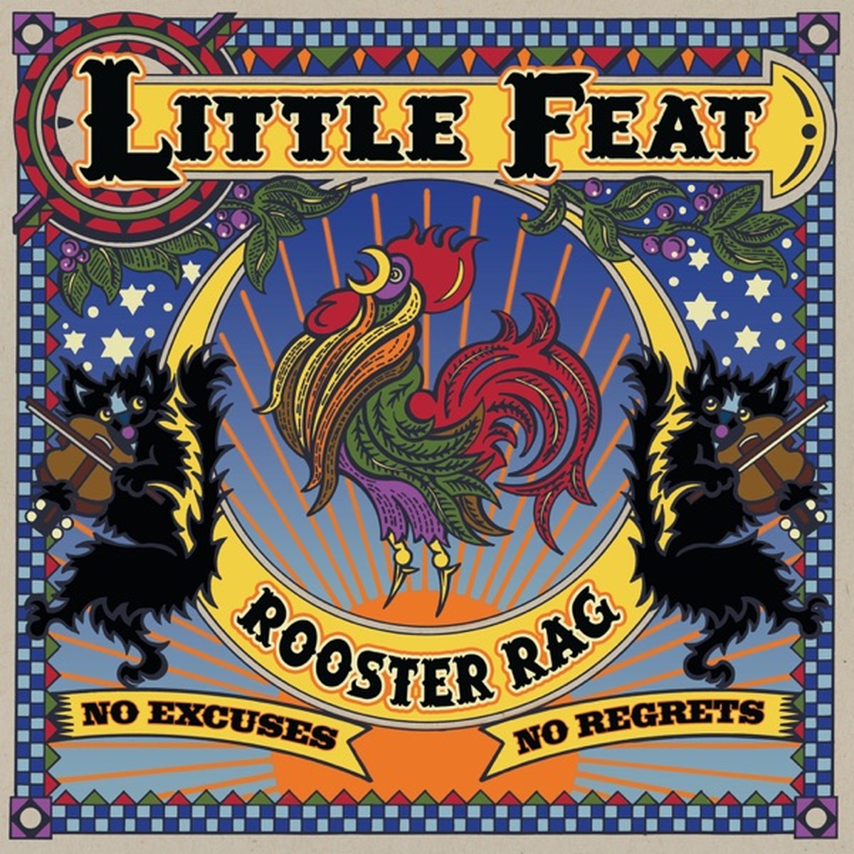 Rooster Rag by Little Feat album cover
