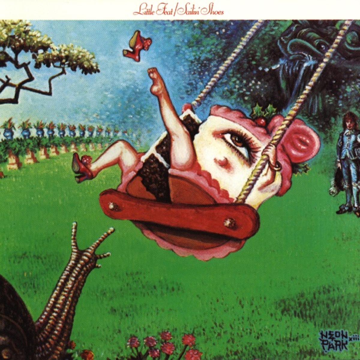 Sailin' Shoes by Little Feat album cover