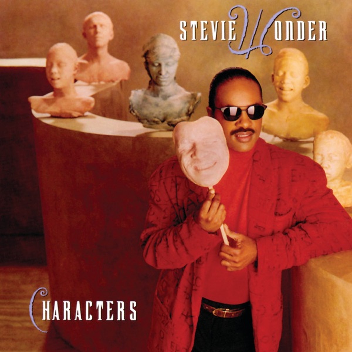Characters by Stevie Wonder album cover