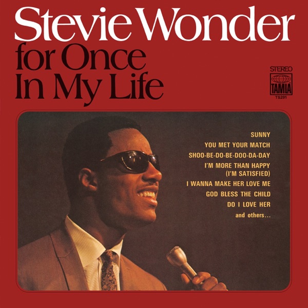 For Once in My Life by Stevie Wonder album cover