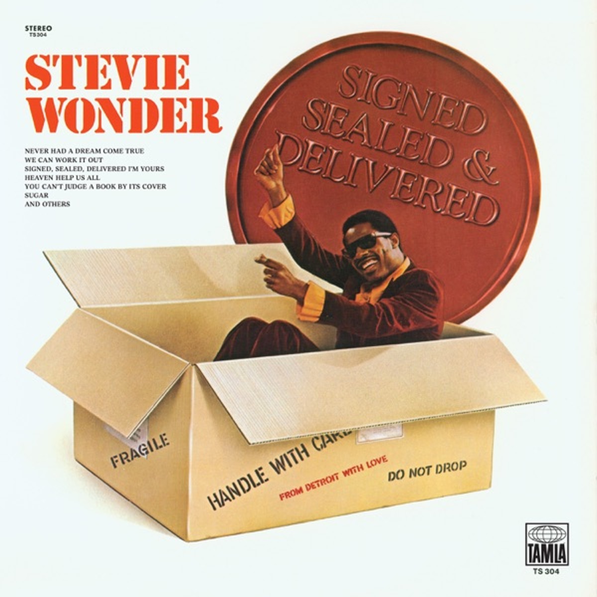 Signed, Sealed & Delivered by Stevie Wonder album cover