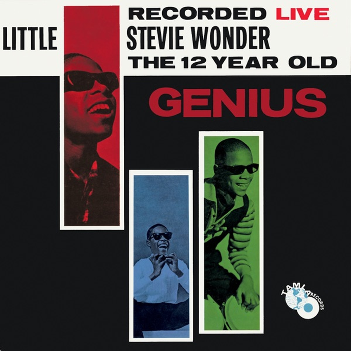 Recorded Live: The 12 Year Old Genius by Stevie Wonder album cover