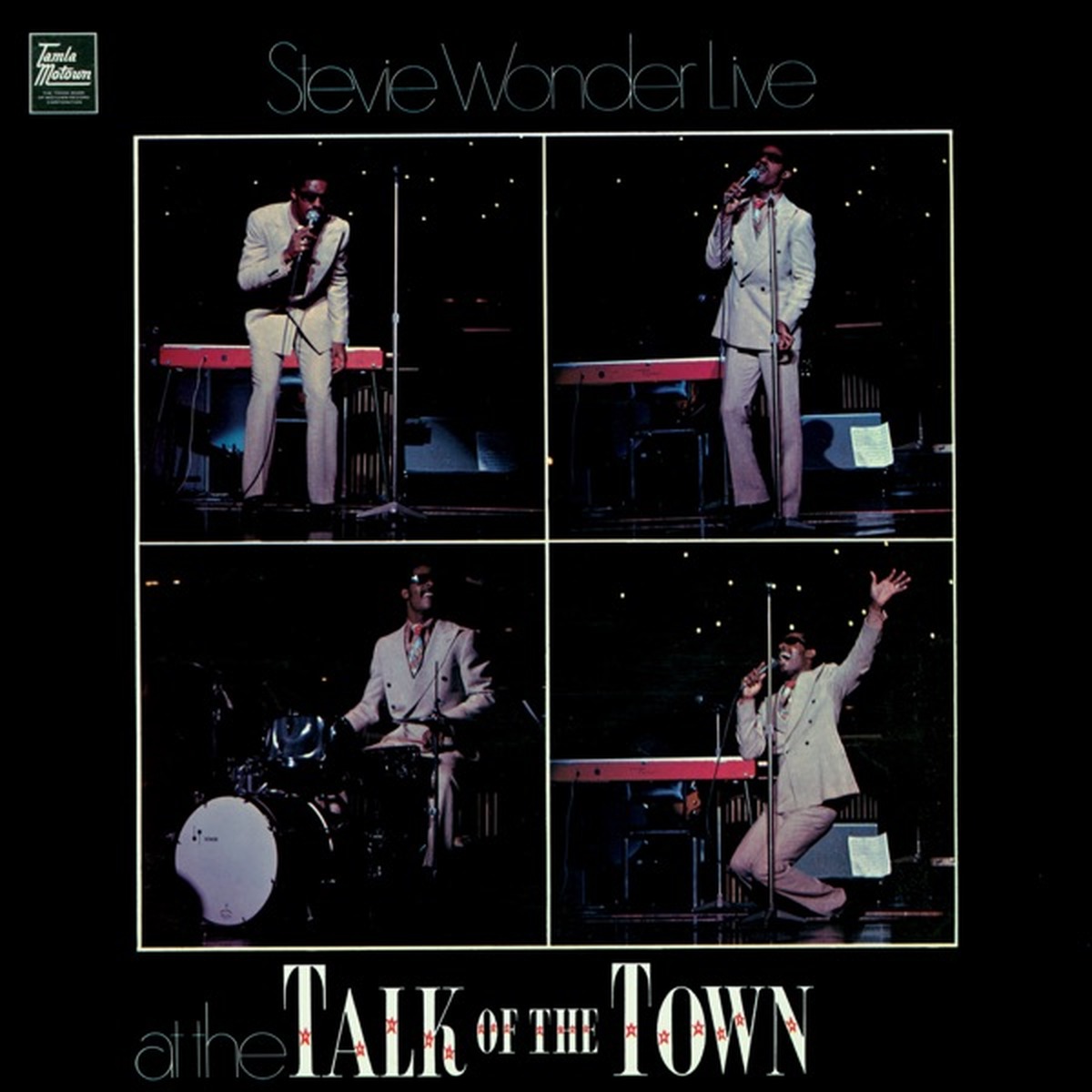 Live at the Talk of the Town by Stevie Wonder album cover