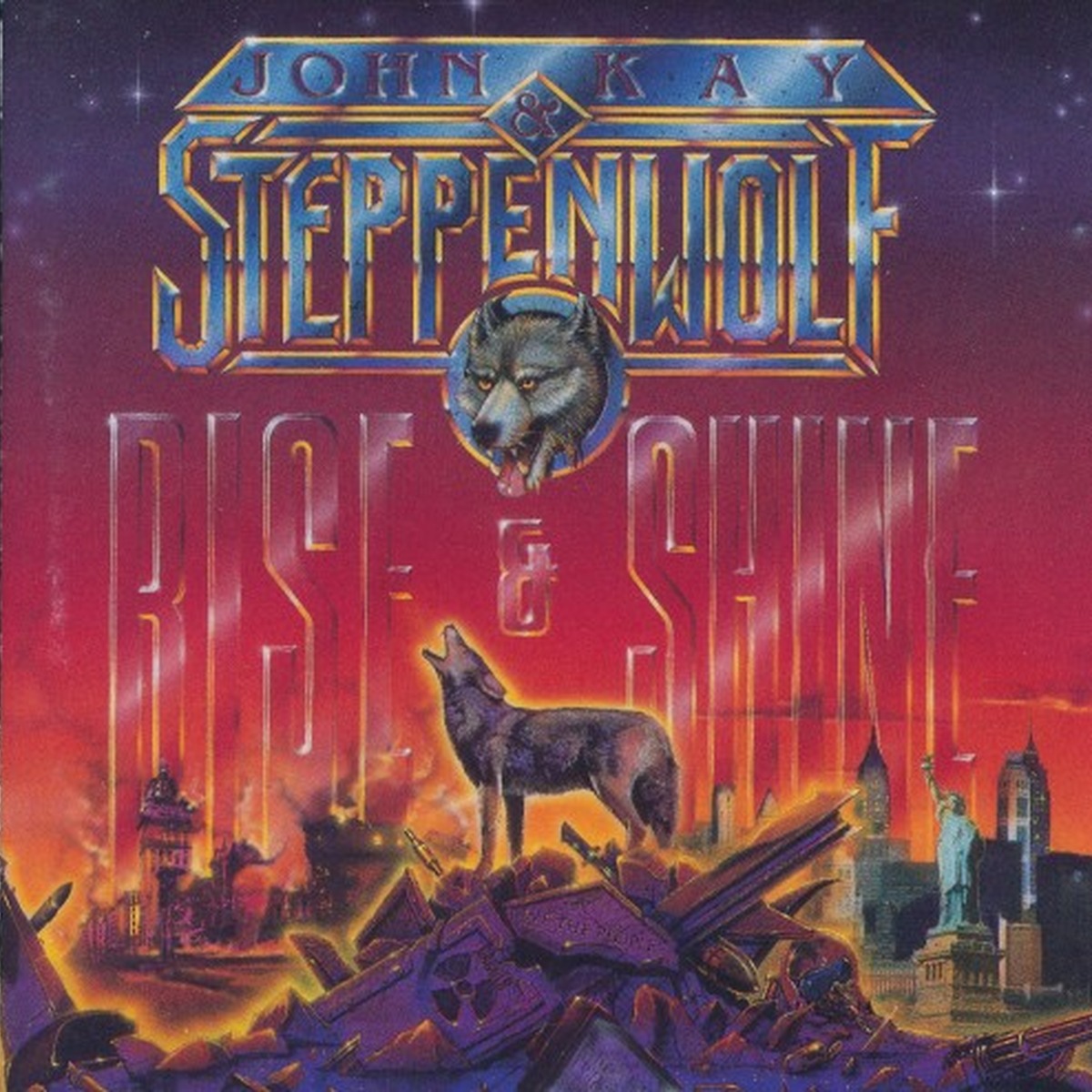 Rise & Shine by Steppenwolf album cover