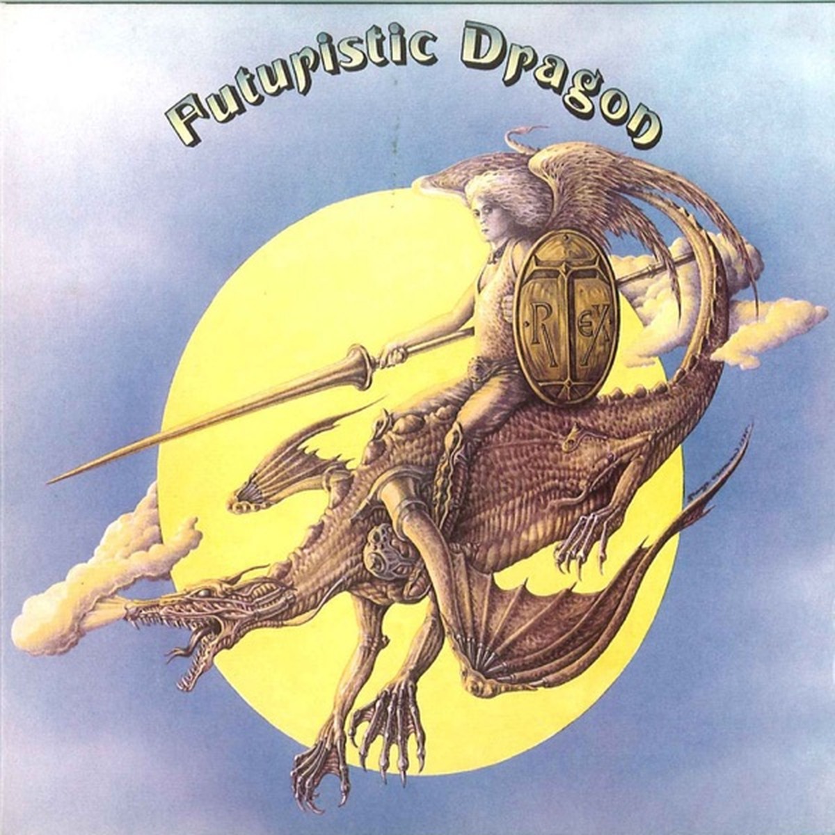 Futuristic Dragon by T. Rex album cover