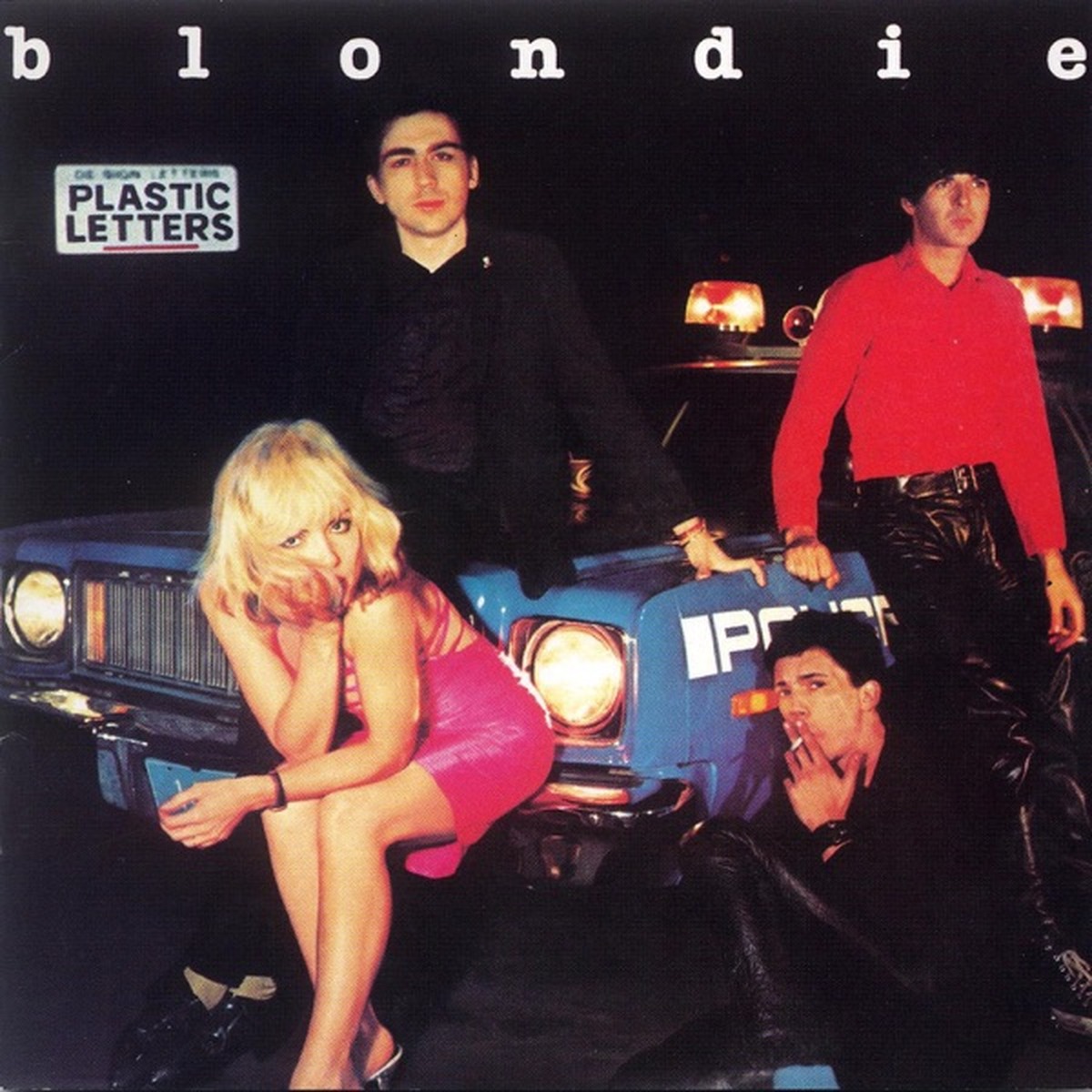 Plastic Letters by Blondie album cover