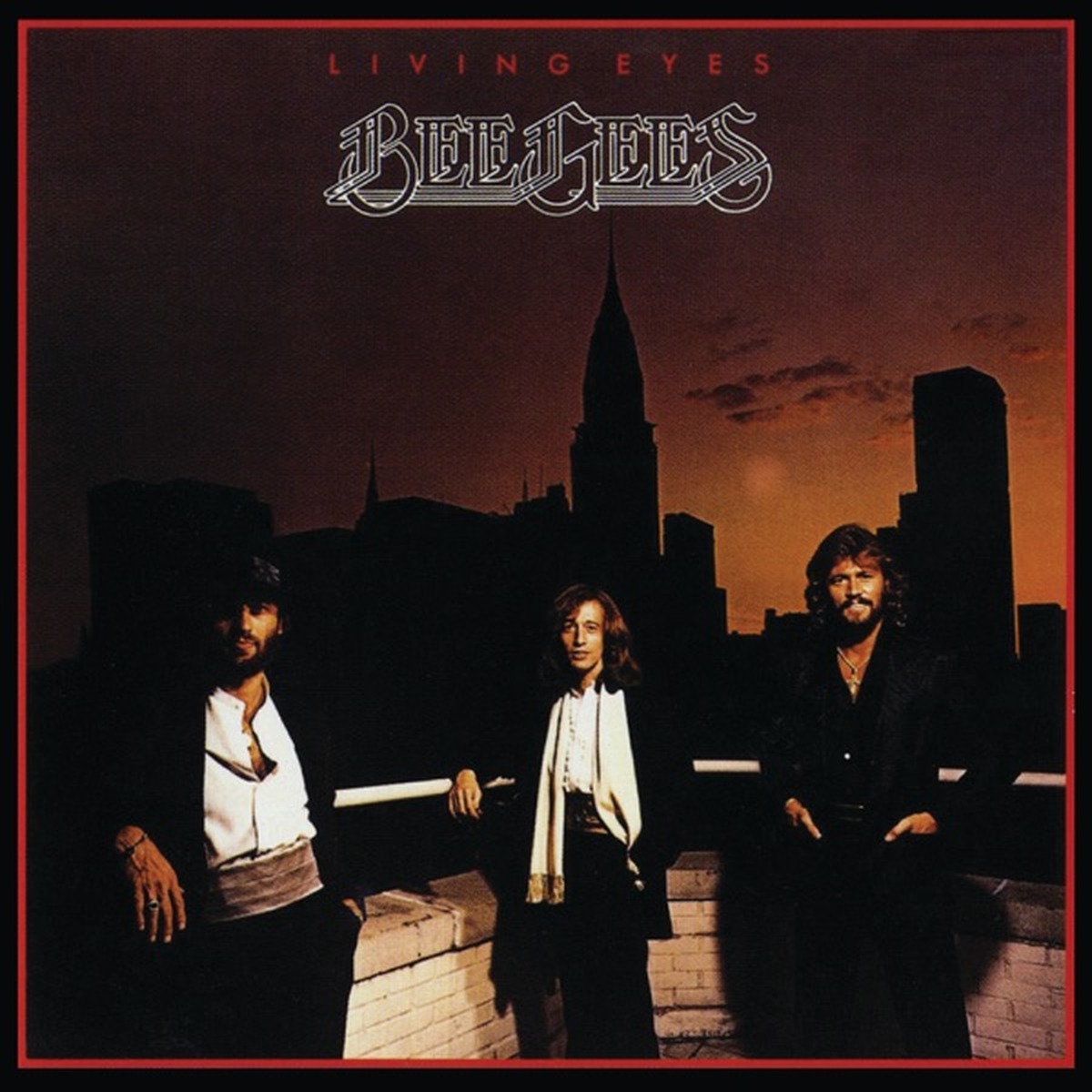 Living Eyes by Bee Gees album cover