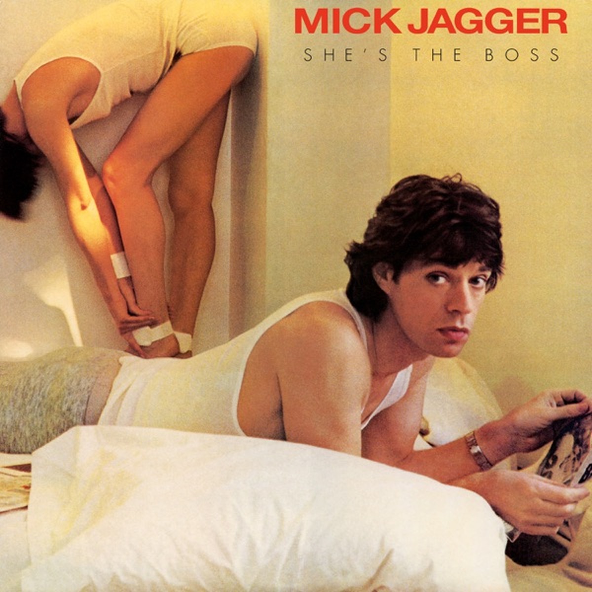 She's the Boss by Mick Jagger album cover