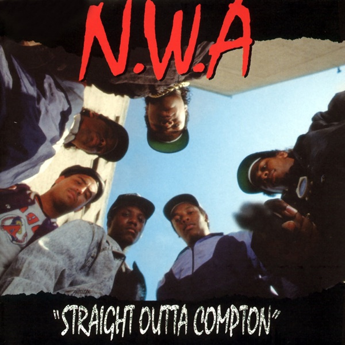 Straight Outta Compton by N.W.A album cover