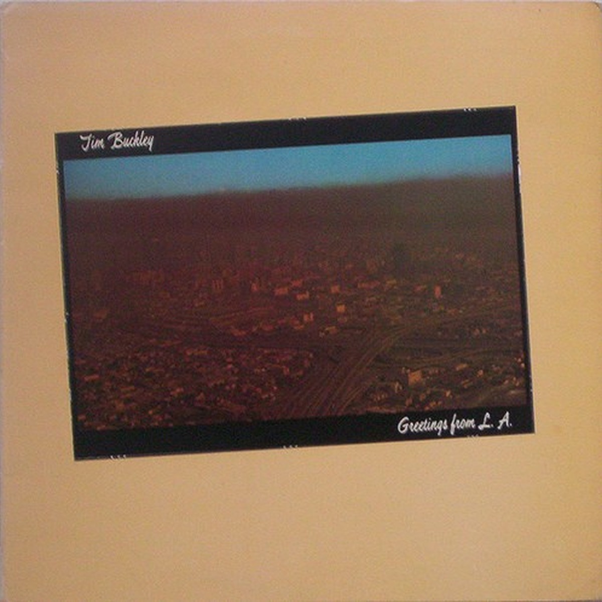 Greetings from L.A. by Tim Buckley album cover