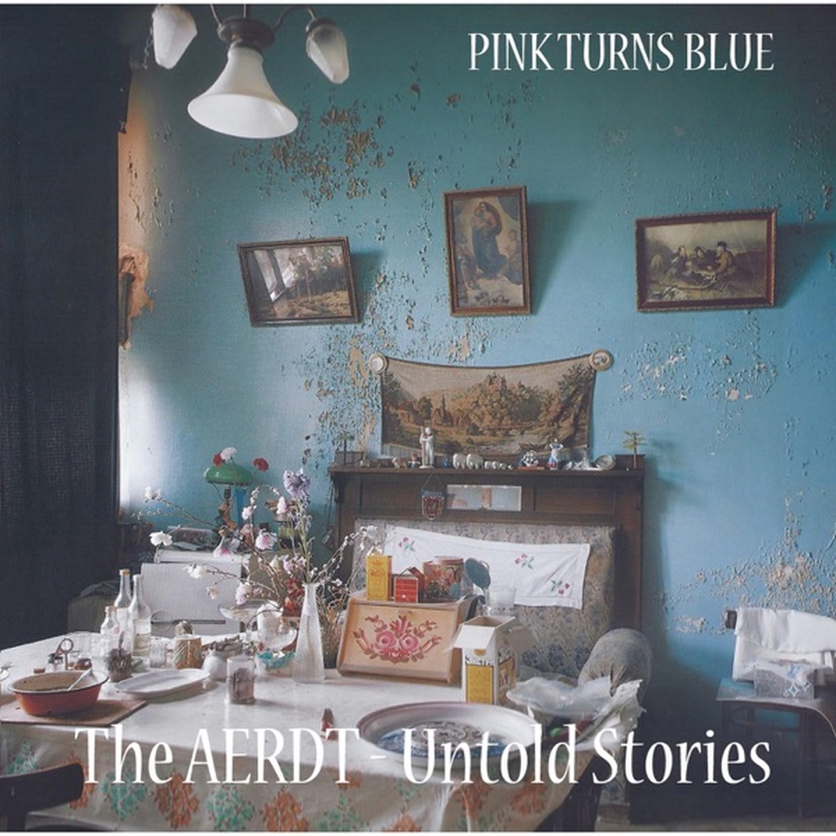 The AERDT – Untold Stories by Pink Turns Blue album cover